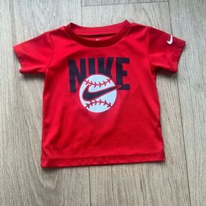 Nike 12M Dry Fit Toddler Baseball Shirt, Active, Sports Shirt